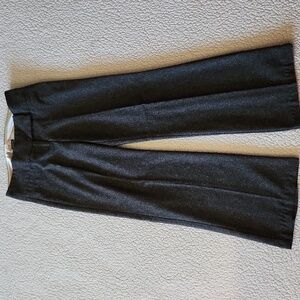 Maurices Faux Tweed Wide Flare Leg Mid-rise Slacks